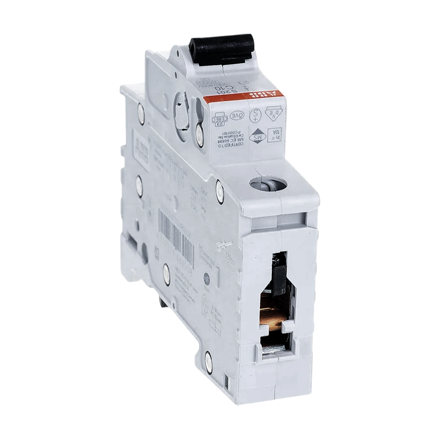 Автоматический выключатель S201 C25, 1-полюсный, 25А, 6kA (хар-ка C) ABB, 2CDS251001R0254